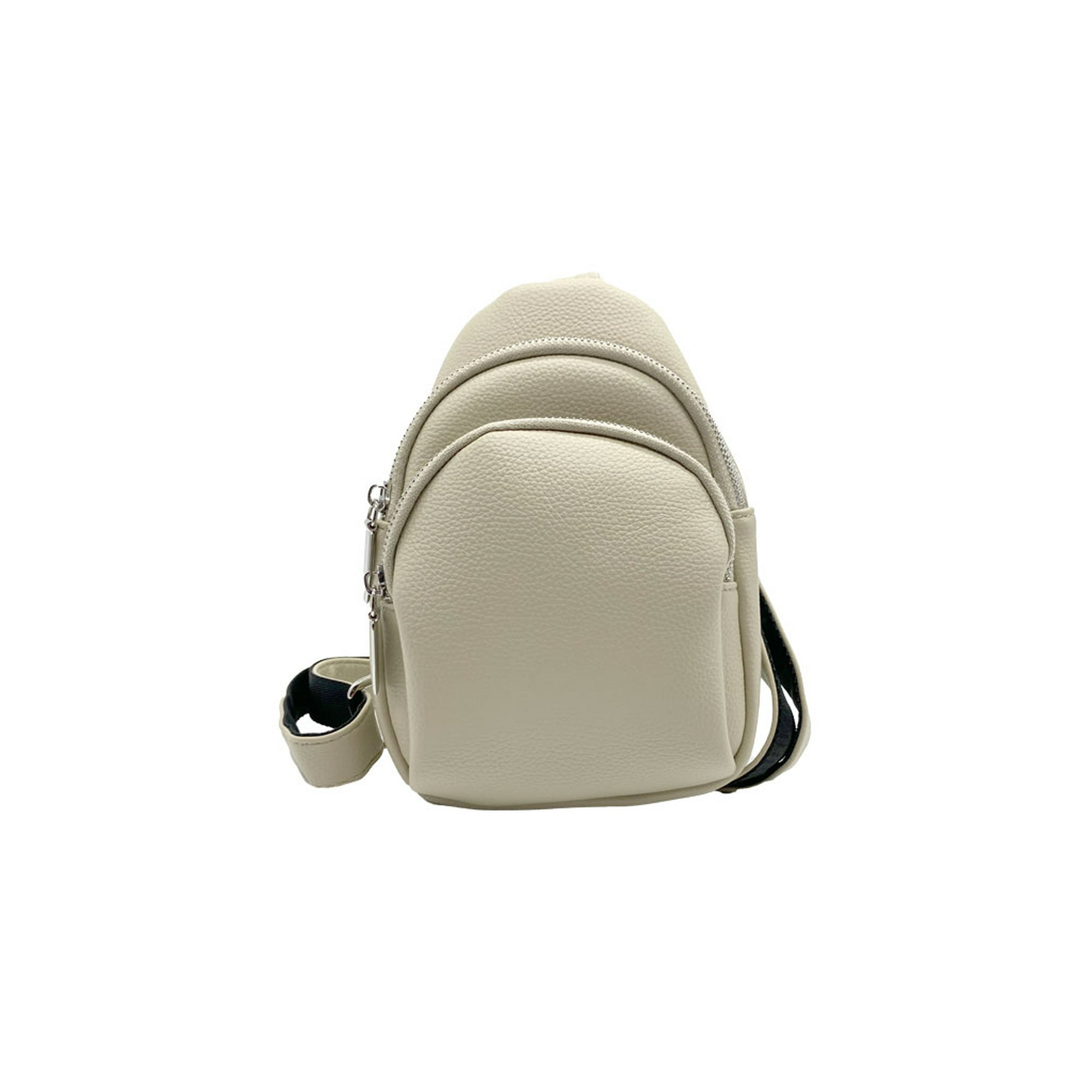 Todopiel - Bandolera Ecocuero Beige Cru36