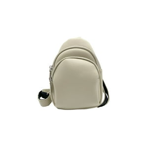 Todopiel - Bandolera Ecocuero Beige Cru36