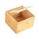 thumbnail image 2 of Caja De Pañuelos De Bambú, Soporte Para Servilletas De Escritorio Para Oficina, Hogar, Baño S, 2 of 5