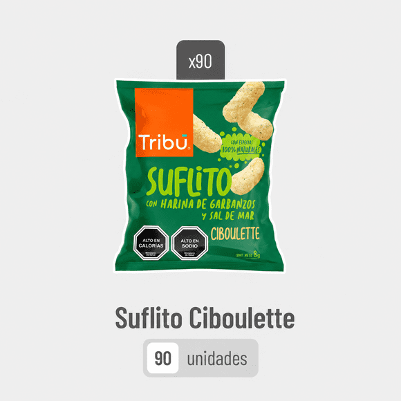 Suflitos Ciboulette 8g (90unidades)
