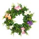 thumbnail image 4 of Guirnalda Verde De 18 Pulgadas, Corona Floral Redonda Para Primavera, Verano, Telón De Fondo, Hogar, Colorido, 4 of 5