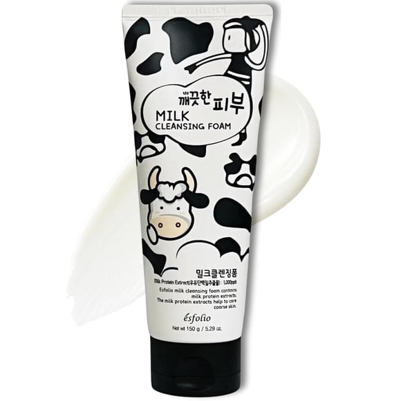 Esfolio Milk Cleansing Foam Hidratante para Todo Tipo de Piel