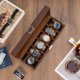 thumbnail image 2 of Watch Box ProCase con 6 ranuras para hombre, almacenamiento de relojes, color marrón, 2 of 8