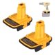 thumbnail image 1 of Adaptador de batería JJXNDO para Dewalt de 20 V a 18 V, paquete de 2 unidades DM18D, 1 of 7