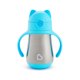thumbnail image 1 of Pajita Sippy Cup Munchkin Cool Cat de acero inoxidable, 240 ml, color azul, 1 of 3