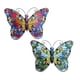 thumbnail image 2 of 2x 3D Mariposa Adornos Regalo Placa Escultura Hogar Jardín Decoración, 2 of 3
