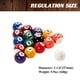 thumbnail image 2 of Juego de bolas de pool Barrington Billiards de 57 mm, resina duradera, 2 of 6
