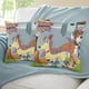 thumbnail image 3 of Pound Puppies Fundas de almohada de terciopelo con tema, regalos de funda de almohada, decoración para el hogar, cojín de lanzar, regalo de cumpleaños para fans y parejas. 45cm x 45cm., 3 of 6