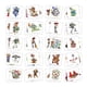 thumbnail image 1 of Tatuajes Temporales TIKMODERN 60 piezas Impermeables de estilo Anime, 1 of 7