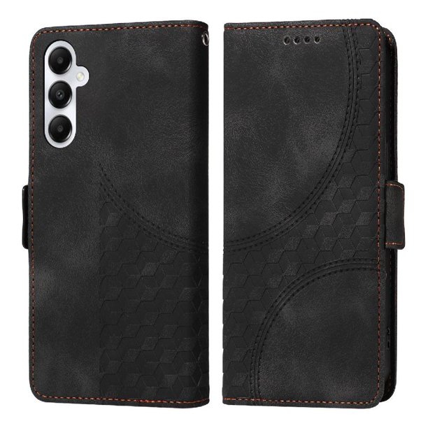 Carcasa FOXDOCK Samsung Galaxy A05s de cuero PU, diseño acolchado clásico, protección contra caídas y rayones