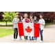 thumbnail image 3 of Bandera canadiense DANF de 90 x 150 cm, gruesa, de poliéster, resistente a la decoloración, ojales de latón y cabecera de lona. Banderas nacionales canadienses de 90 x 150 cm., 3 of 6