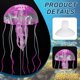 thumbnail image 3 of Decoración de Acuario Uxcell Medusa, Decoraciones para Peceras Medusa Acuario Brillante Falsa Medusa Adornos de Silicona, (Púrpura, L, 2 Piezas), Destinado para Decoración de Tanque, 3 of 7