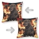thumbnail image 2 of GODZILLA Fundas de almohada de terciopelo con tema, regalos de funda de almohada, decoración para el hogar, cojín de lanzar, regalo de cumpleaños para fans y parejas. 45cm x 45cm., 2 of 6