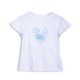 thumbnail image 1 of Polera Niña Manga Corta Lentejuelas Cangrejo Blanco Pillin, 1 of 3