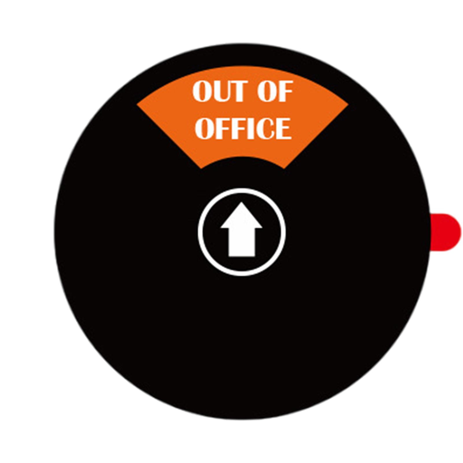 Bothyi - Señal De Puerta De Privacidad, Señal Magnética Para Puerta De Habitación De Ingeniero, Señal De Puerta De Oficina De Hospital, Color Negro