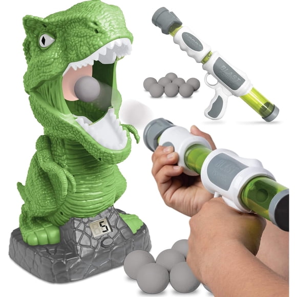 Juego Discovery T-Rex Lanzador de Espuma con Marcador LCD