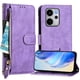 thumbnail image 2 of FOXDOCK Funda Tipo Cartera para Realme 16 Pro Cuero PU con Cremallera y Correa de Muñeca, Ranuras para Tarjetas, Soporte Plegable, Cierre Magnético, 2 of 5