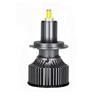 Genérico - Ampolletas Mini Turbo Led 360° 30000Lm Canbus Para Foco Lupa H7