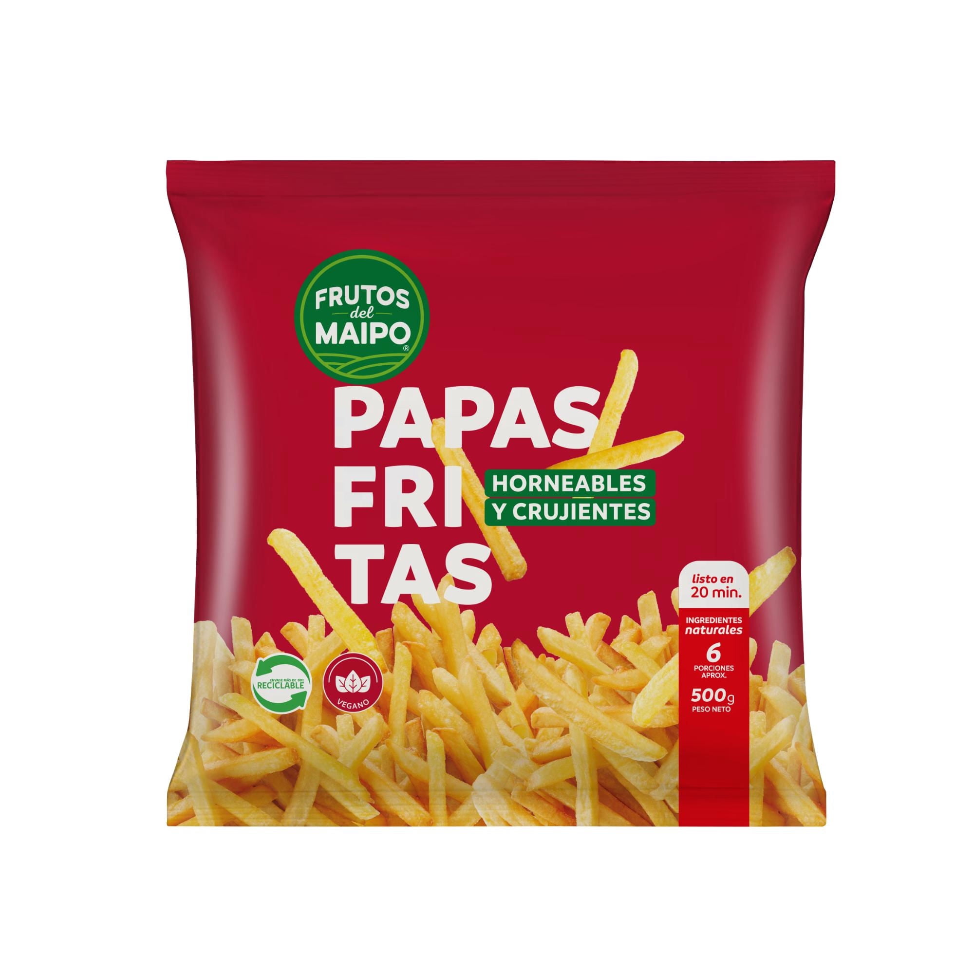 Papas Pre Fritas 500 g Frutos Del Maipo