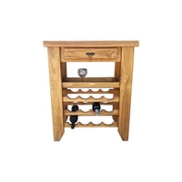 Marfeld Muebles - Mesa Cava 12 Botellas Café