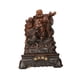 thumbnail image 4 of Estatua De Buda Sentado, Escultura De Buda Artesanal Para Sala De Estar, Jardín, Mesa, Estilo A, 4 of 5