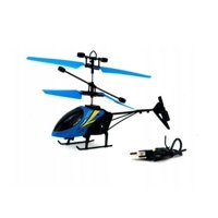 Genérico - Helicoptero Moderno Con Sensor Recargable Volador Azul