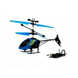 Genérico - Helicoptero Moderno Con Sensor Recargable Volador Azul