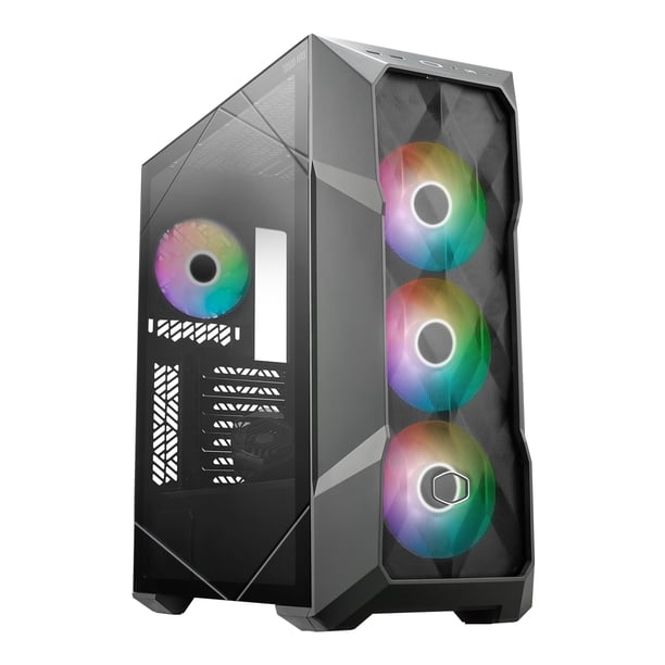Carcasa para computadora Cooler Master TD500 MAX ATX Mid-Tower con fuente de alimentación