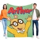 thumbnail image 1 of Arthur anti-pilling, suave, ligera, esponjosa y acogedora de lujo para hogar y cocina – Perfecta para niños y adultos,50X70cm, 1 of 6