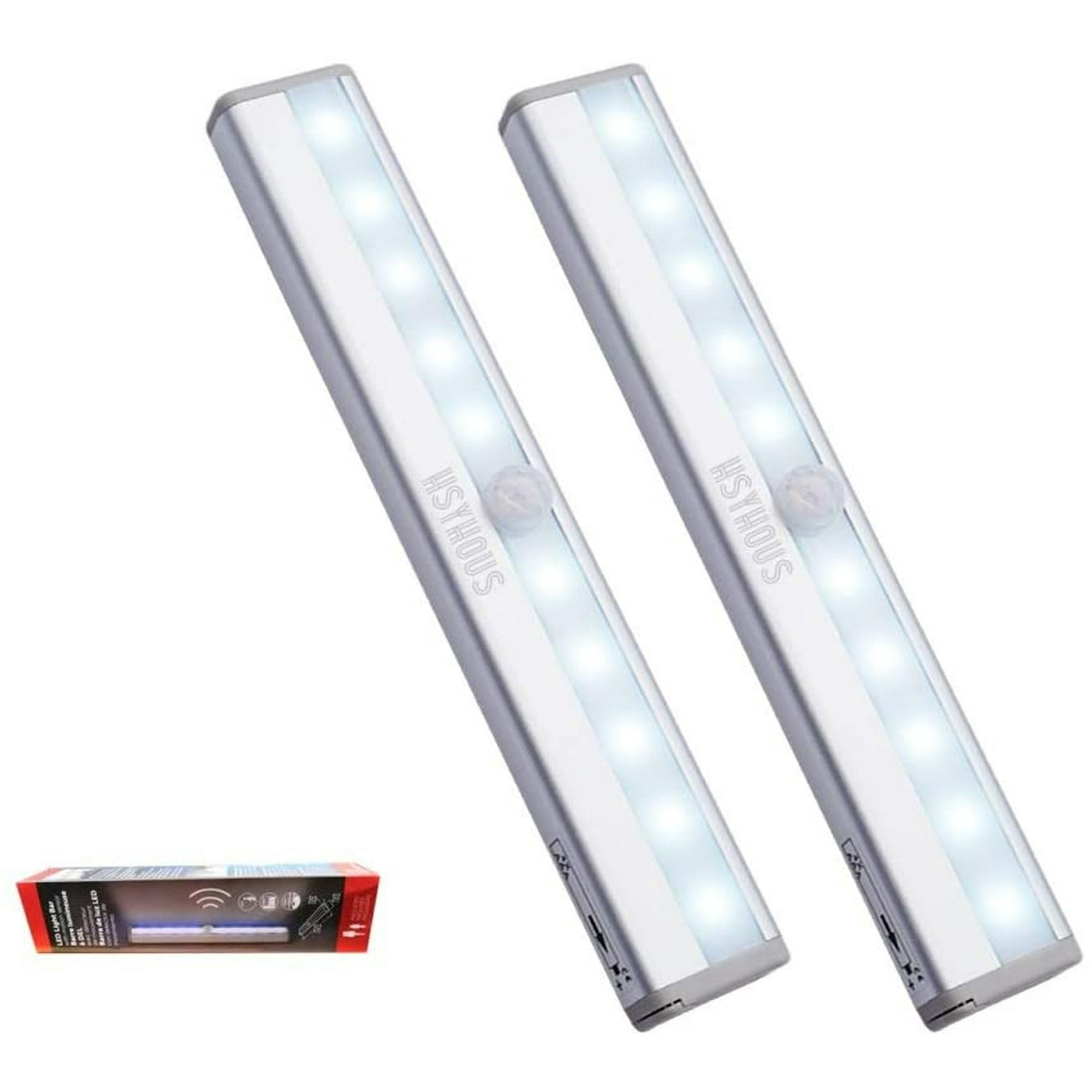 Homelife Barras Led Sensor De Movimiento Luces De Armario-at Hsyhous Hsyhous