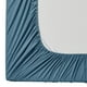thumbnail image 3 of Sábana bajera ajustable de franela, colección Sweet Home, doble, color verde azulado, 3 of 3