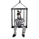 thumbnail image 3 of Screaming Animated Decorations Halloween Scary Talking Skull Cage Prisoner One-eyed Cage Spectre, 3 of 5