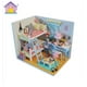 thumbnail image 1 of Casita Miniatura "Youth Ever" – Kit DIY con Luces LED y Vitrina Protectora D014, 1 of 3