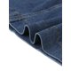 thumbnail image 5 of INSPIRE CHIC Falda de Mezclilla para Mujer Regreso a Clases Cintura Alta Abertura Bolsillos Traseros Falda Lápiz a la Rodilla S Azul Oscuro, 5 of 6