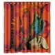 thumbnail image 1 of Cortina de ducha de Grateful Dead, juego de cortina de baño con ganchos, tamaño 66 x 72 pulgadas, 1 of 3