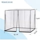 thumbnail image 2 of Malla mosquitera para sombrilla de patio Tiimmgaal 10x10 pies, negra, 2 of 6