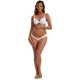 thumbnail image 2 of INSPIRE CHIC Ropa interior clásica de maternidad de algodón de cintura baja para mujeres, debajo de la barriga, L Rosa claro, 2 of 4