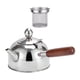 thumbnail image 3 of Tetera Portátil De Acero Inoxidable, Tetera De Agua Para Picnic, Restaurante, Cocina, Argent, 3 of 5