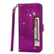 thumbnail image 3 of Funda para FOXDOCK Elegante funda Samsung Galaxy A41 Glitter con cremallera-Ideal para el uso diario, 3 of 5