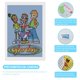 thumbnail image 3 of Cyberchase Kits de Pintura de Diamantes para Adultos 5D DIY Diamond Art Kits Full Drill Diamond Dots para Regalo Decoración de Pared y Relajación Artes de Gemas 20*30cm, 3 of 6