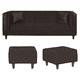 thumbnail image 1 of Sofa Santa Monica + 2 Puff Chocolate, 1 of 3