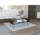 thumbnail image 3 of Mesa De Centro 40x101,1x45 Cm Cafe Y Blanco, 3 of 9
