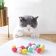 thumbnail image 3 of 30pcs Pet Ball Toys, Plush Cat Ball Toys, Interactive Cat Toys, Assorted Varieties, 3 of 4