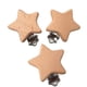thumbnail image 4 of Sujetadores para chupete ARAKIERST de madera de haya con forma de estrella, 5 piezas, 4 of 6