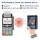 thumbnail image 5 of Funda para pasaporte TOURSUIT de piel con bloqueo RFID, azul oscuro, 5 of 7