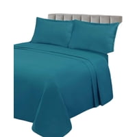 Teng Fei - Sábana De Genero King Turquesa