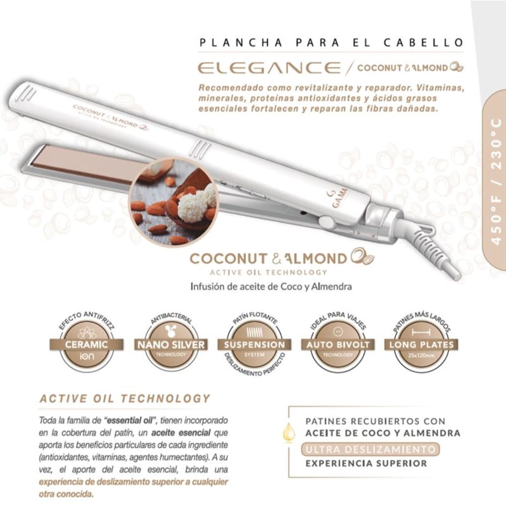 GA.MA Elegance LED Coconut-Almond Blanco, foto 4
