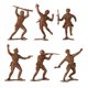 thumbnail image 4 of Figuras de Soldados de Plástico BMC Classic Desert Storm - 48 piezas Soldados de la Guerra del Golfo EE.UU., 4 of 7