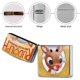 thumbnail image 5 of Rudolf el de la nariz roja-theme Copper Metal Lighter Shell, Premium Replacement Refillable Lighter Case with Durable Metal Construction, Compatible with Zippo and Most Standard Lighter Models, 5 of 6