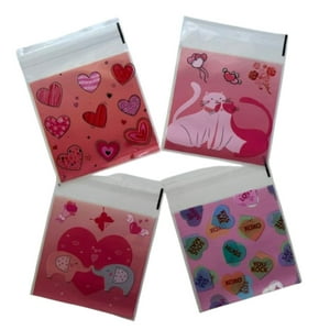 Genérico - Bolsas San Valentin A 10X10+2Cm Autoadhesiva 100Un Blanco